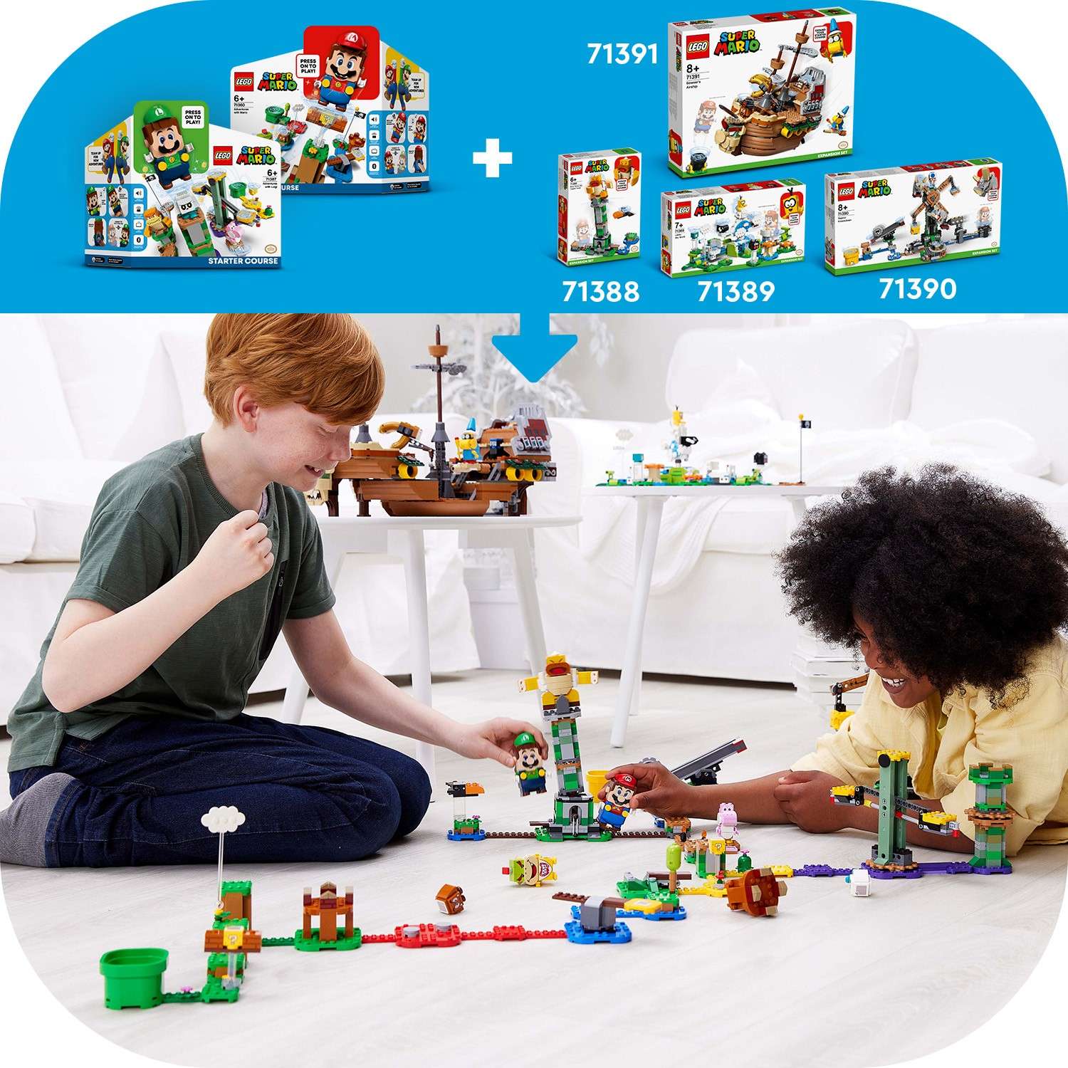 Конструктор LEGO Super Mario Падающая башня босса братца-сумо 71388 - фото 13