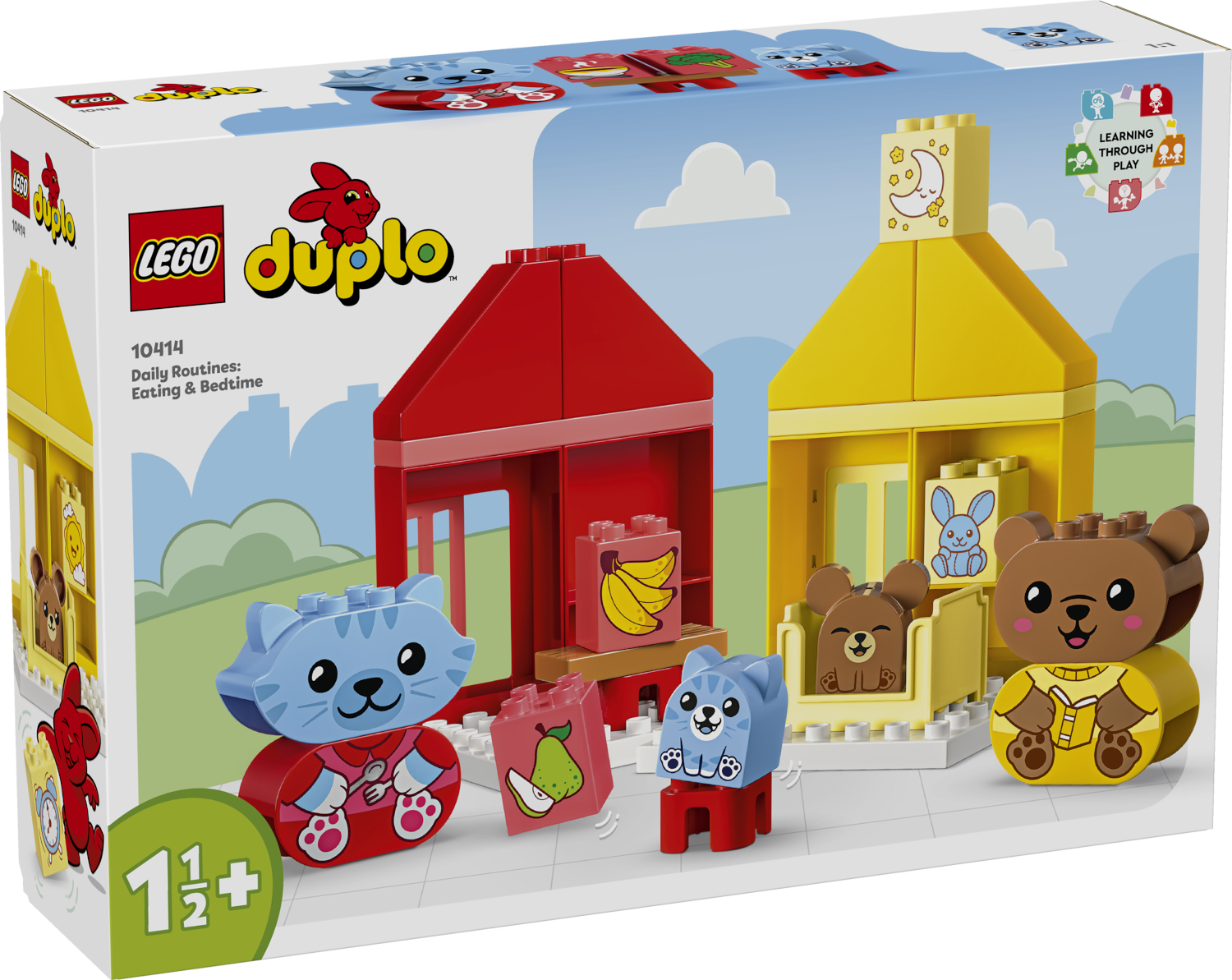 Конструктор LEGO DUPLO Ежедневные занятия Еда и сон 10414