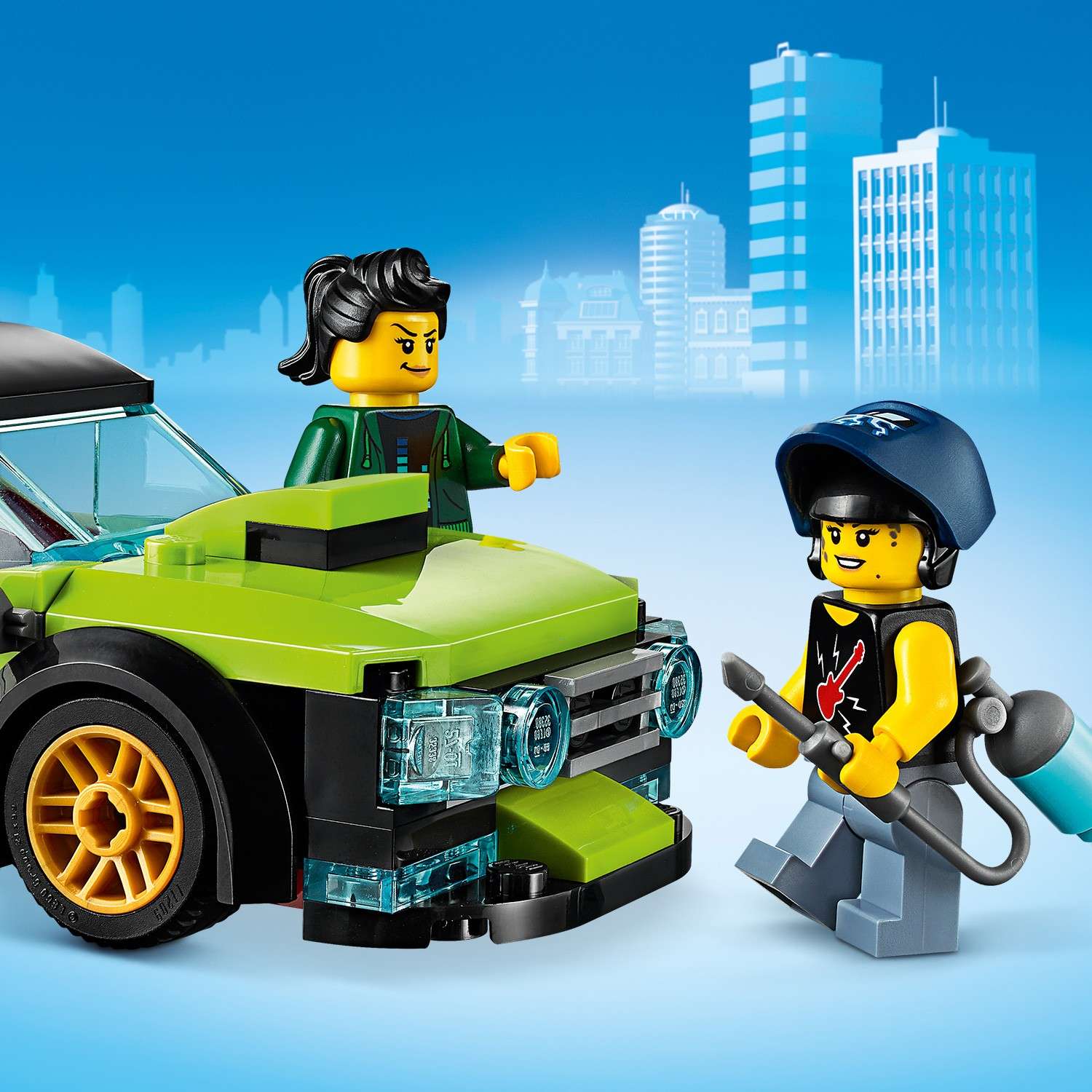 Конструктор LEGO City Nitro Wheels Тюнинг-мастерская 60258 - фото 16