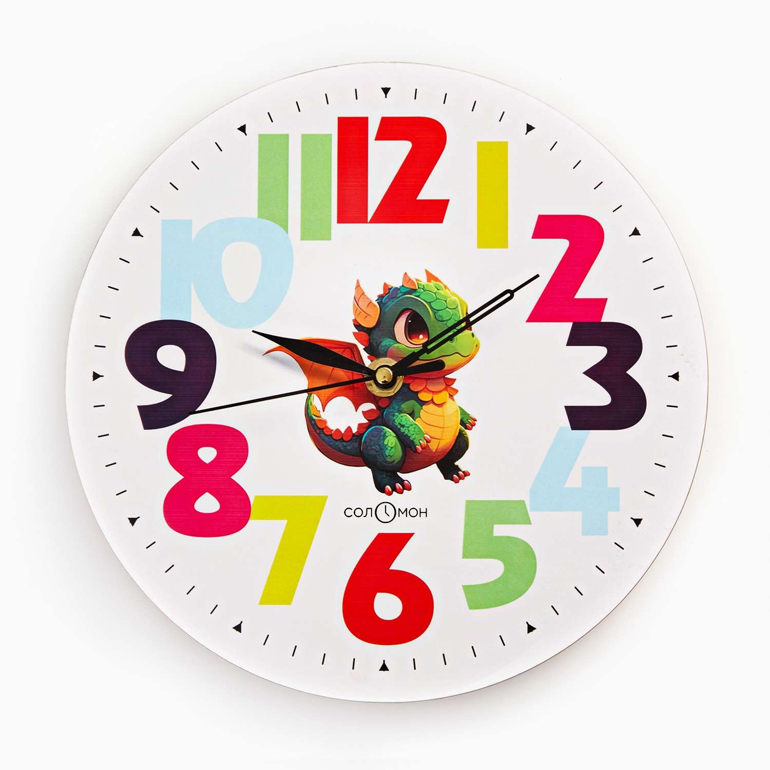 Часы настенные Соломон «Дракоша» d-23.5 см - фото 1