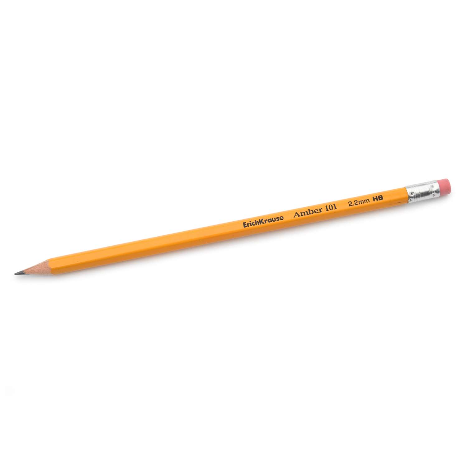 Набор ErichKrause AMBER 4 карандаша с ластикам - фото 3