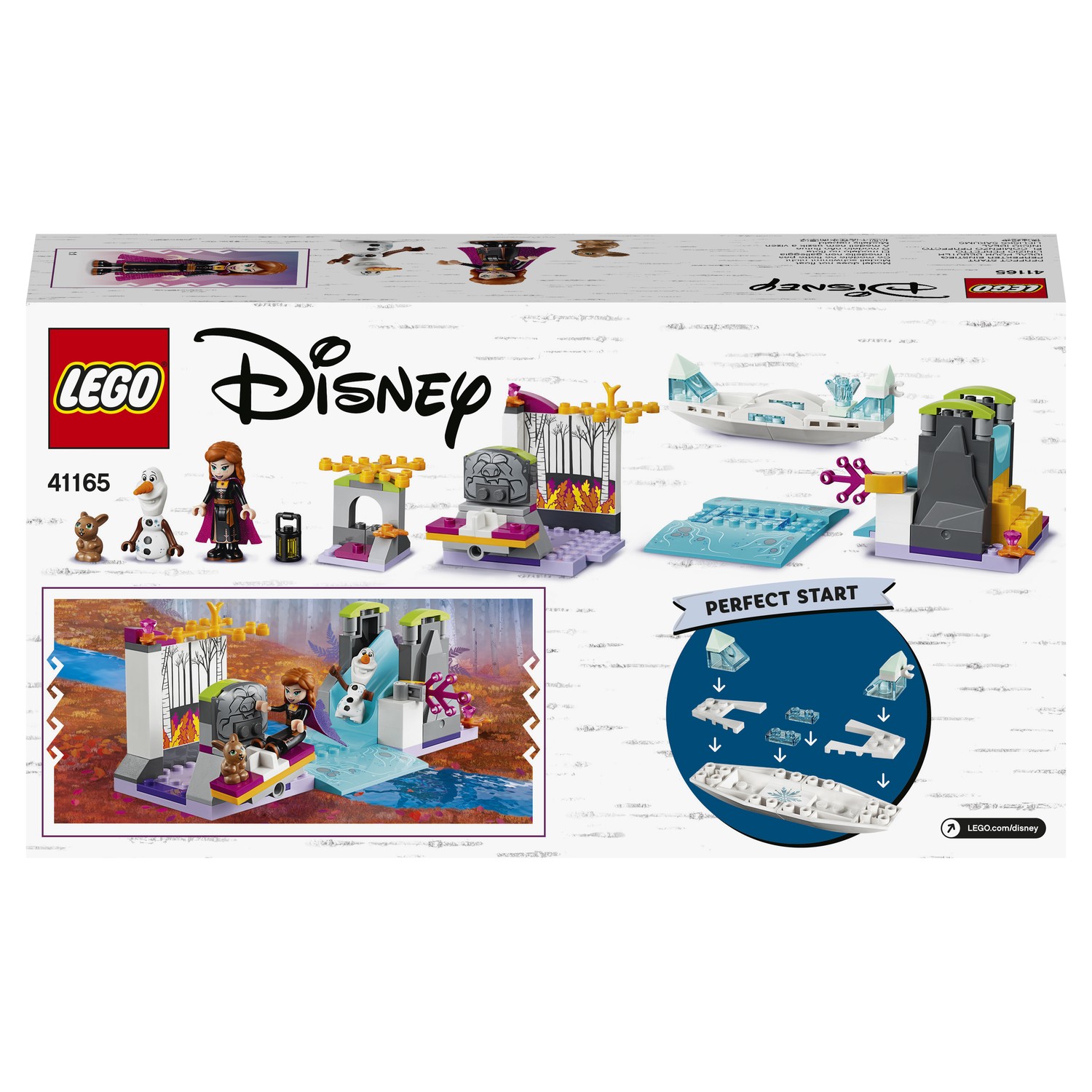 Конструктор LEGO Disney Frozen Экспедиция Анны на каноэ 41165 - фото 3