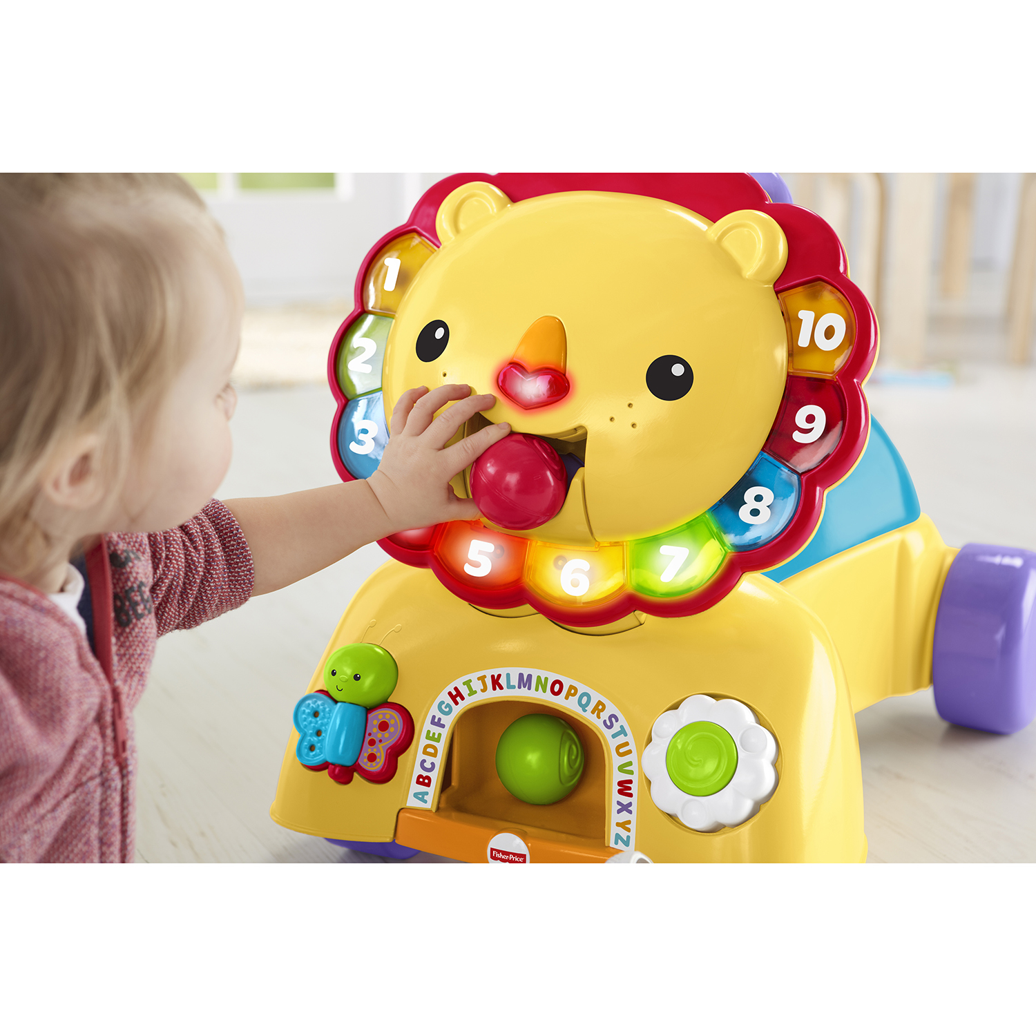 Ходунки Fisher Price Лев - фото 5