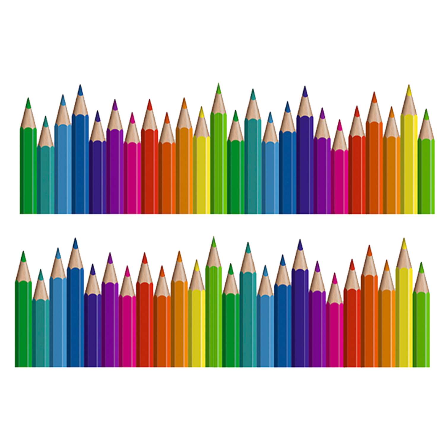 Наклейка интерьерная Woozzee Цветные карандаши - фото 5