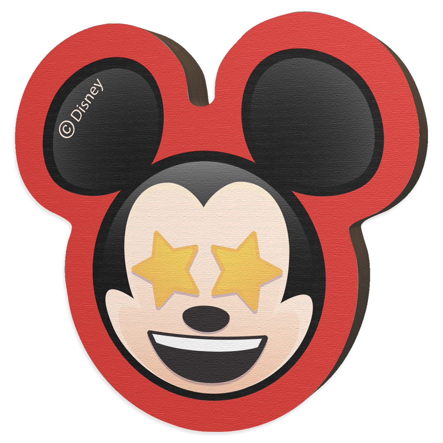 Значок Disney Emoji Микки Маус Глаза Звездочки 69567 купить по цене 49 ₽ в  интернет-магазине Детский мир