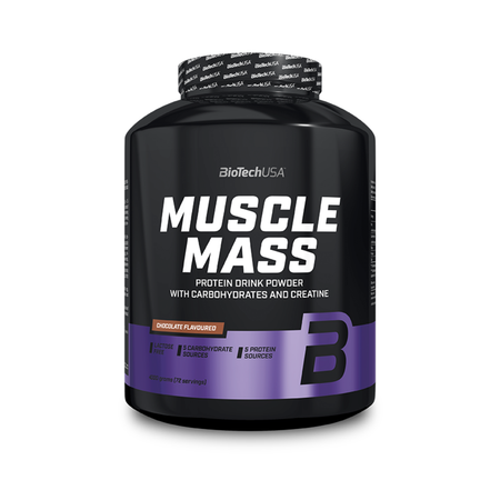 Гейнер BiotechUSA Muscle Mass 4000 г. Шоколад