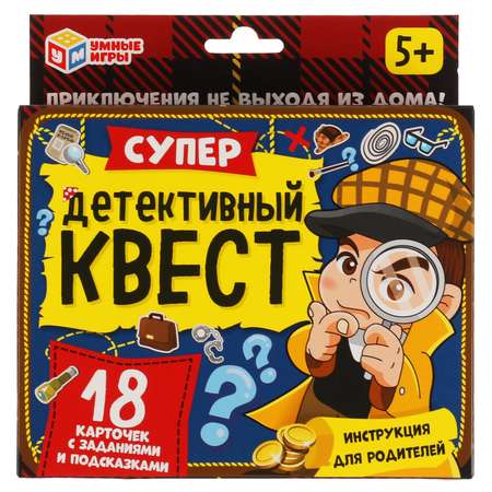 Настольная игра Умные игры Квест Детективный