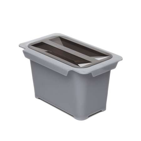 Контейнер для мусора NAVAKO Eta 5 Metallic Grey