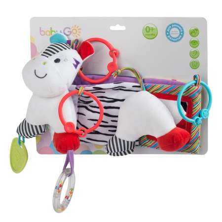 Игрушка BabyGo книжка Зебра