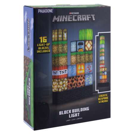 Светильник PALADONE Minecraft Block Building Light EU PP6596MCFEU
