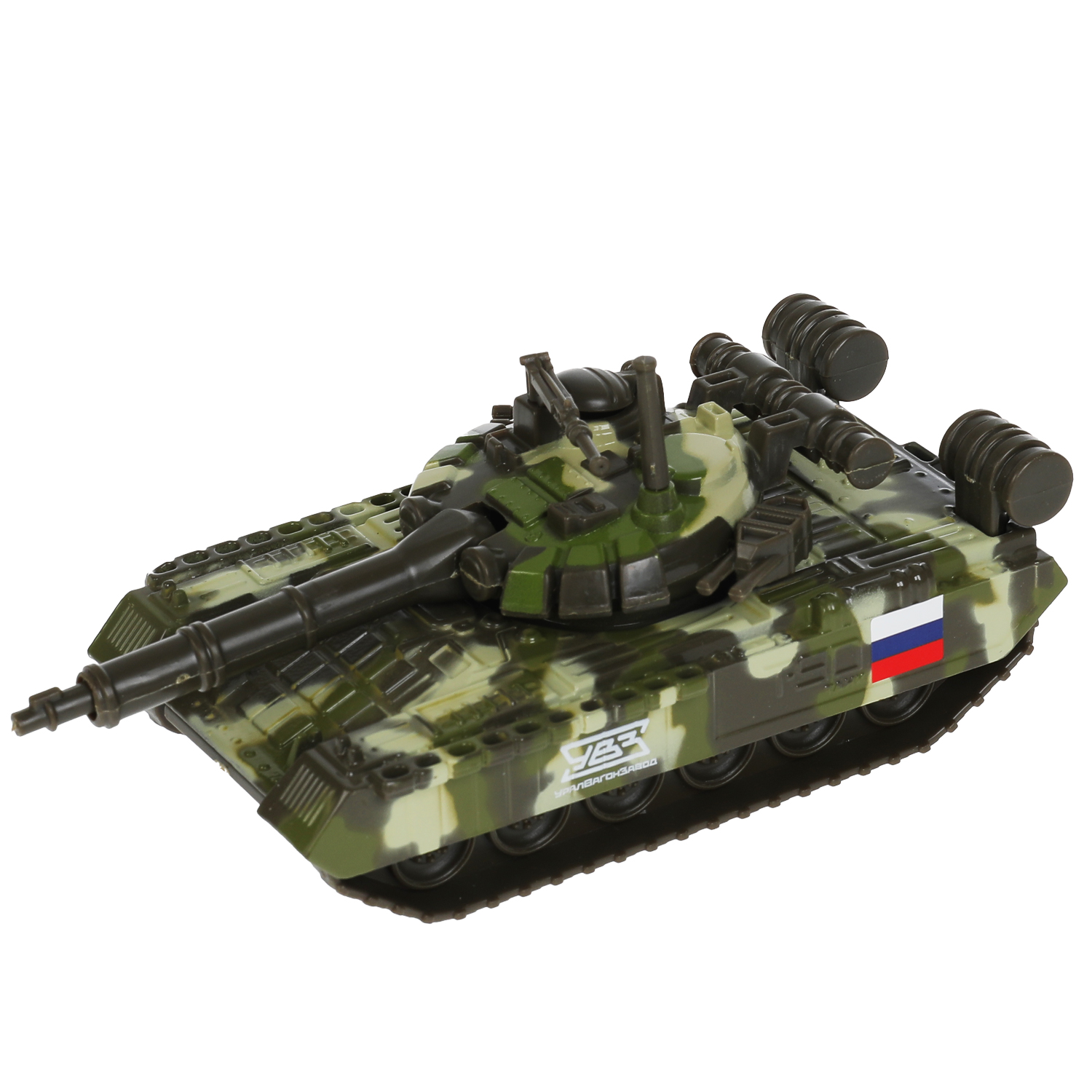 Технопарк Машина металл Танк T-90 12 см