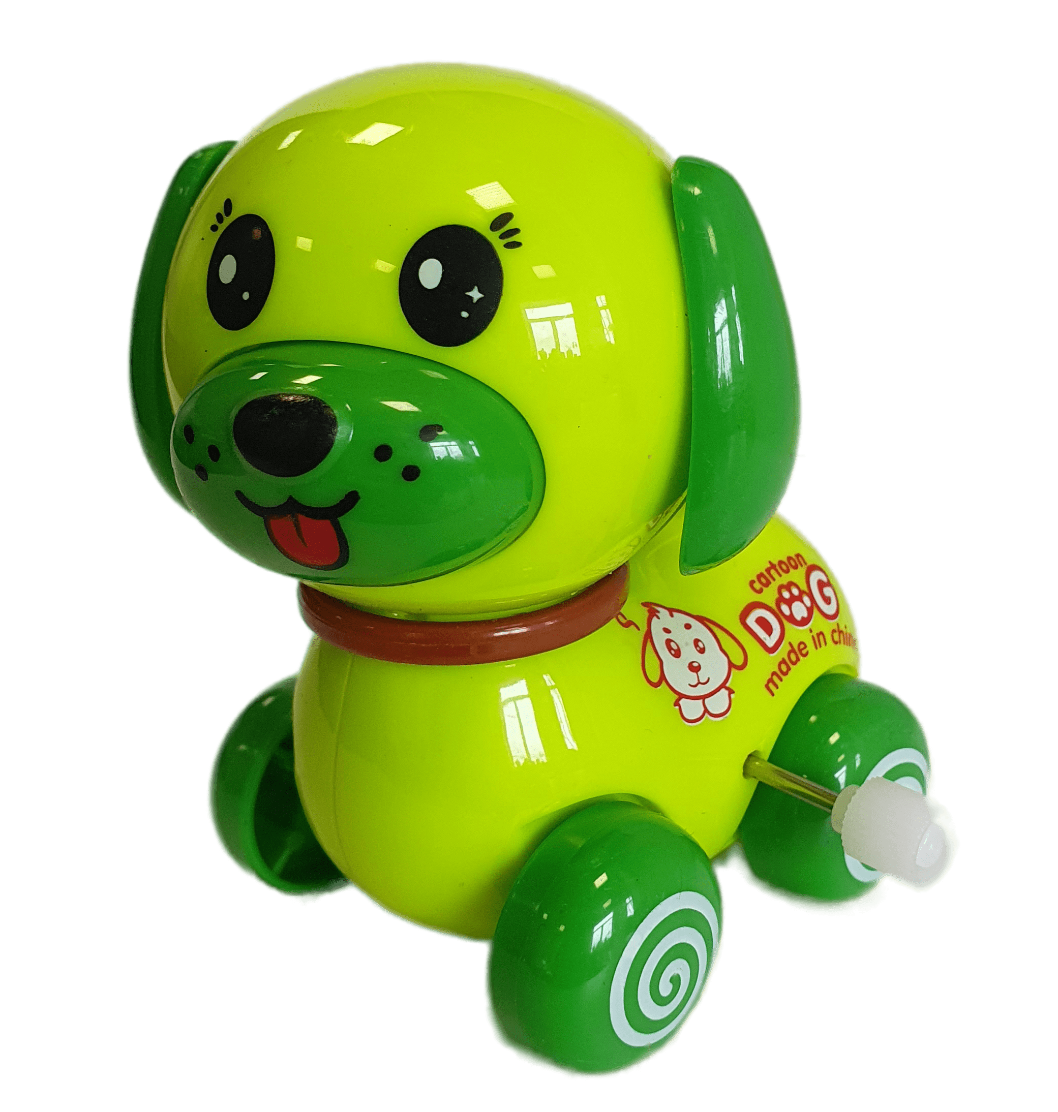 Игрушка Uviton заводная собачка зеленый - фото 1