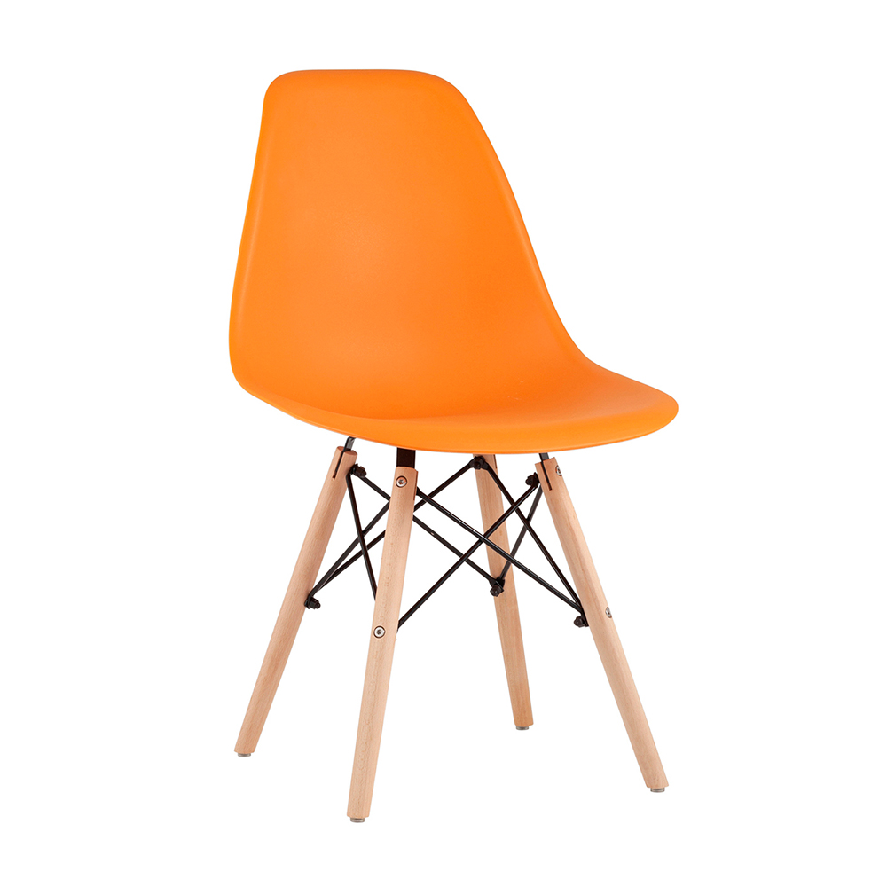 Стул Stool Group DSW Style orange - фото 1