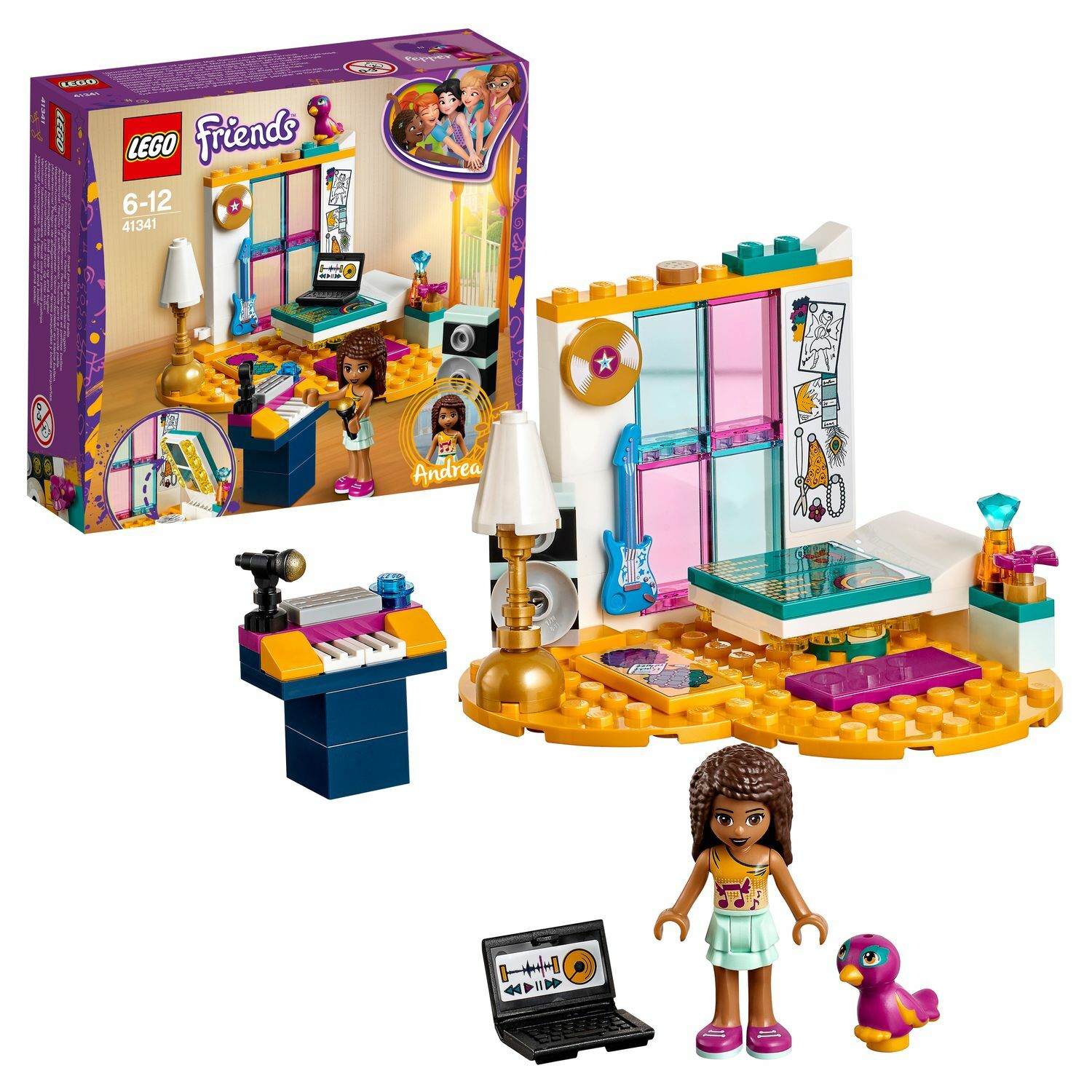 Конструктор LEGO Friends Комната Андреа 41341 - фото 1