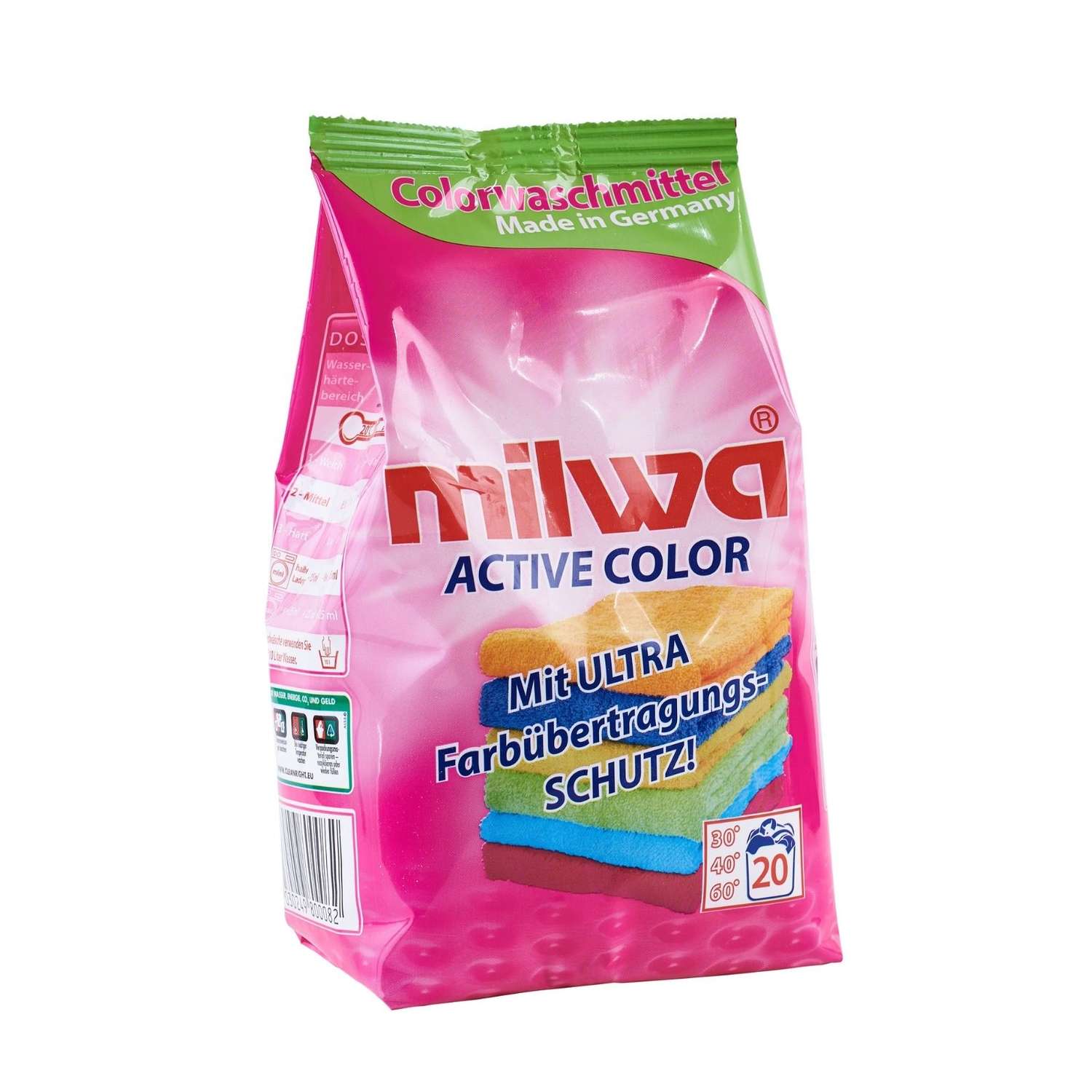 Стиральный порошок Milwa Active Color для цветного белья концентрированный 1.34 кг - фото 2