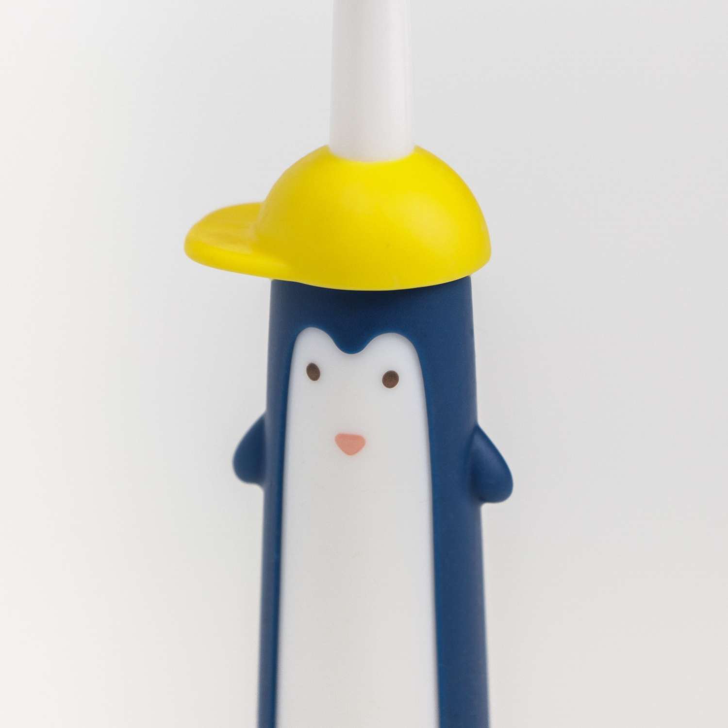 Детская зубная щетка Крошка Я нейлон. с ограничителем на присоске «Пингвинчик» - фото 3