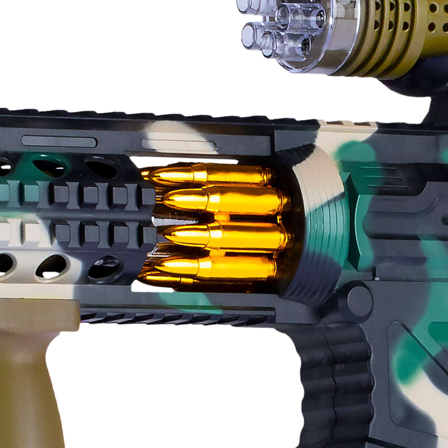 Игрушечное оружие Маленький Воин Автомат 53см на батарейках со звуком светом и вибрацией JB0211269 - фото 10