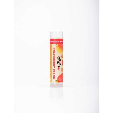 Бальзам для губ CRAZYme Strawberry Peach Lip Balm