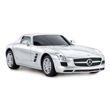 Машина Rastar РУ 1:24 Mercedes-Benz SLS AMG Серебряная 40100-1