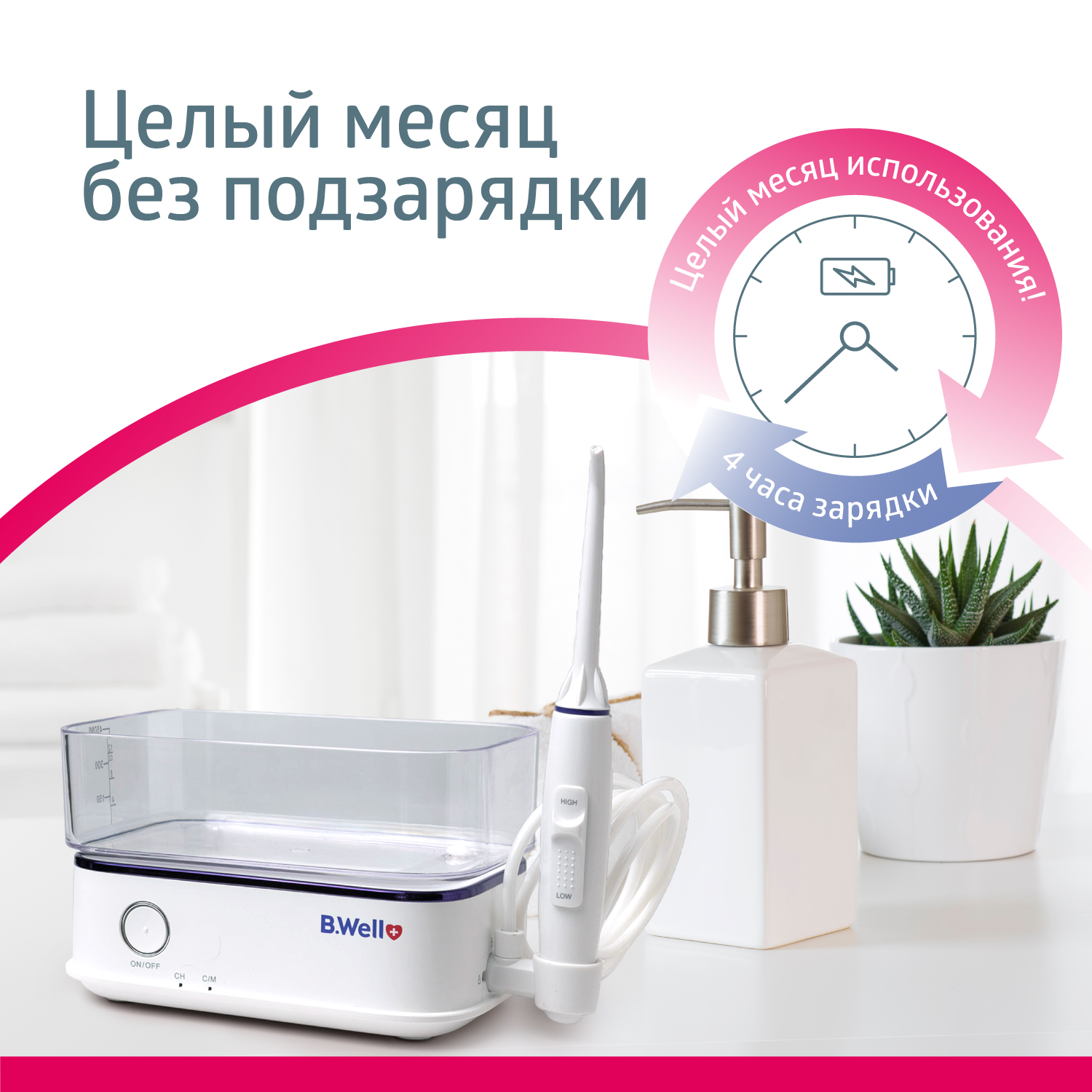 Ирригатор B.Well MED-900 - фото 11