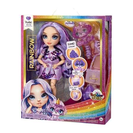 Кукла модельная Rainbow High Fashion Violet