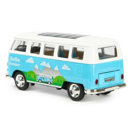 Машинка Mobicaro 1:30 Volkswagen T1 Синяя 68388