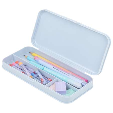 Пенал школьный Brauberg для девочек для карандашей и ручек из пластика