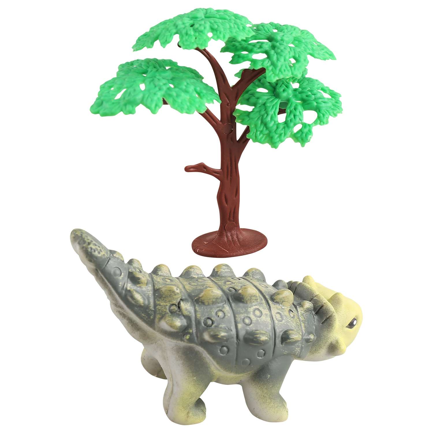 Игровой набор Mioshi Маленькие звери: Анкилозавр 11х6 см - фото 3