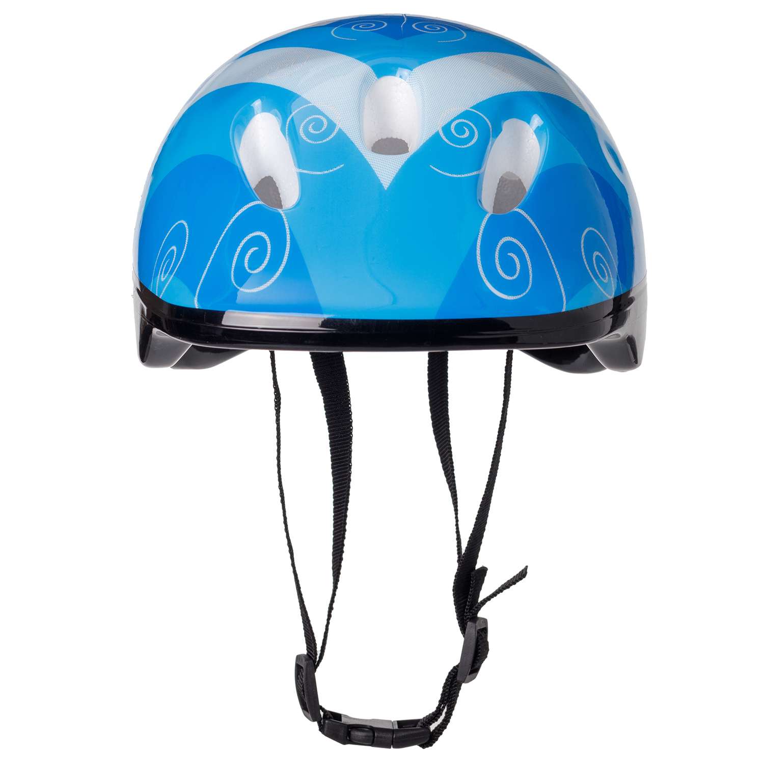Защита Шлем BABY STYLE для роликовых коньков синий обхват головы 57 см - фото 3