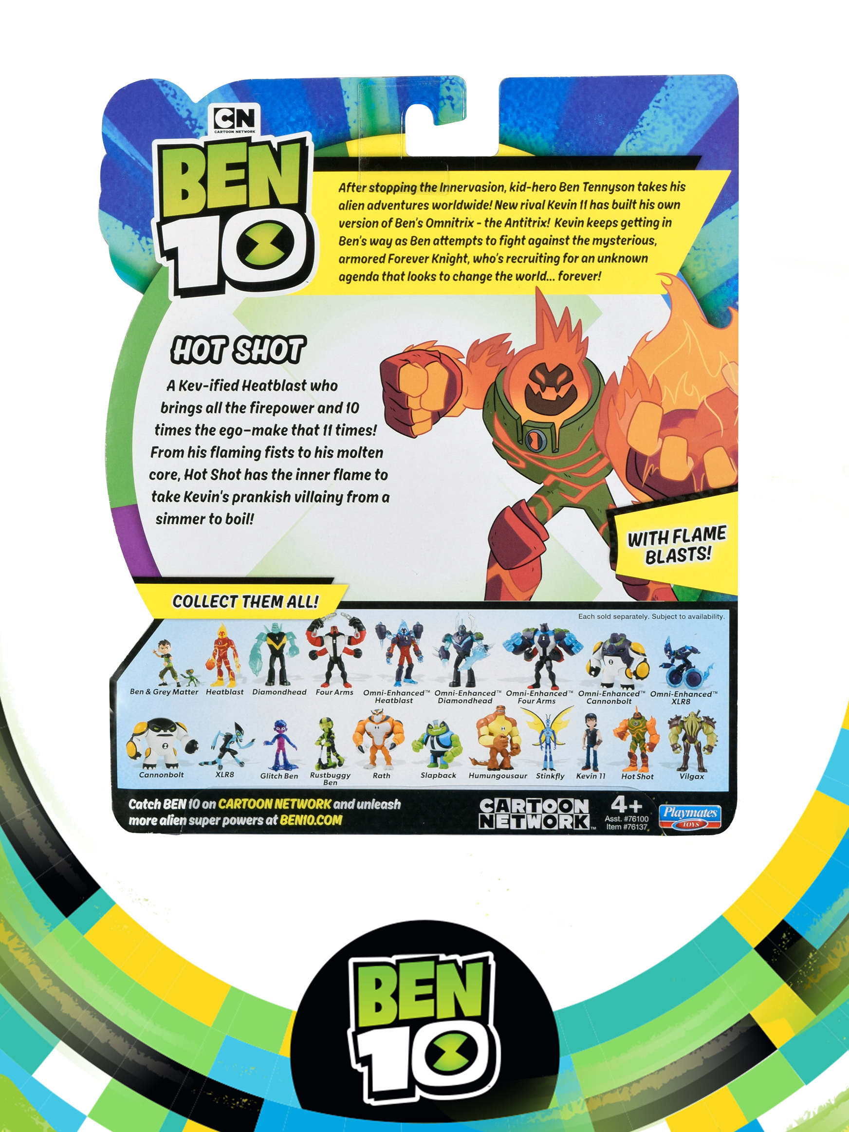 Фигурка Ben10 Хот Шот 12.5 см - фото 5