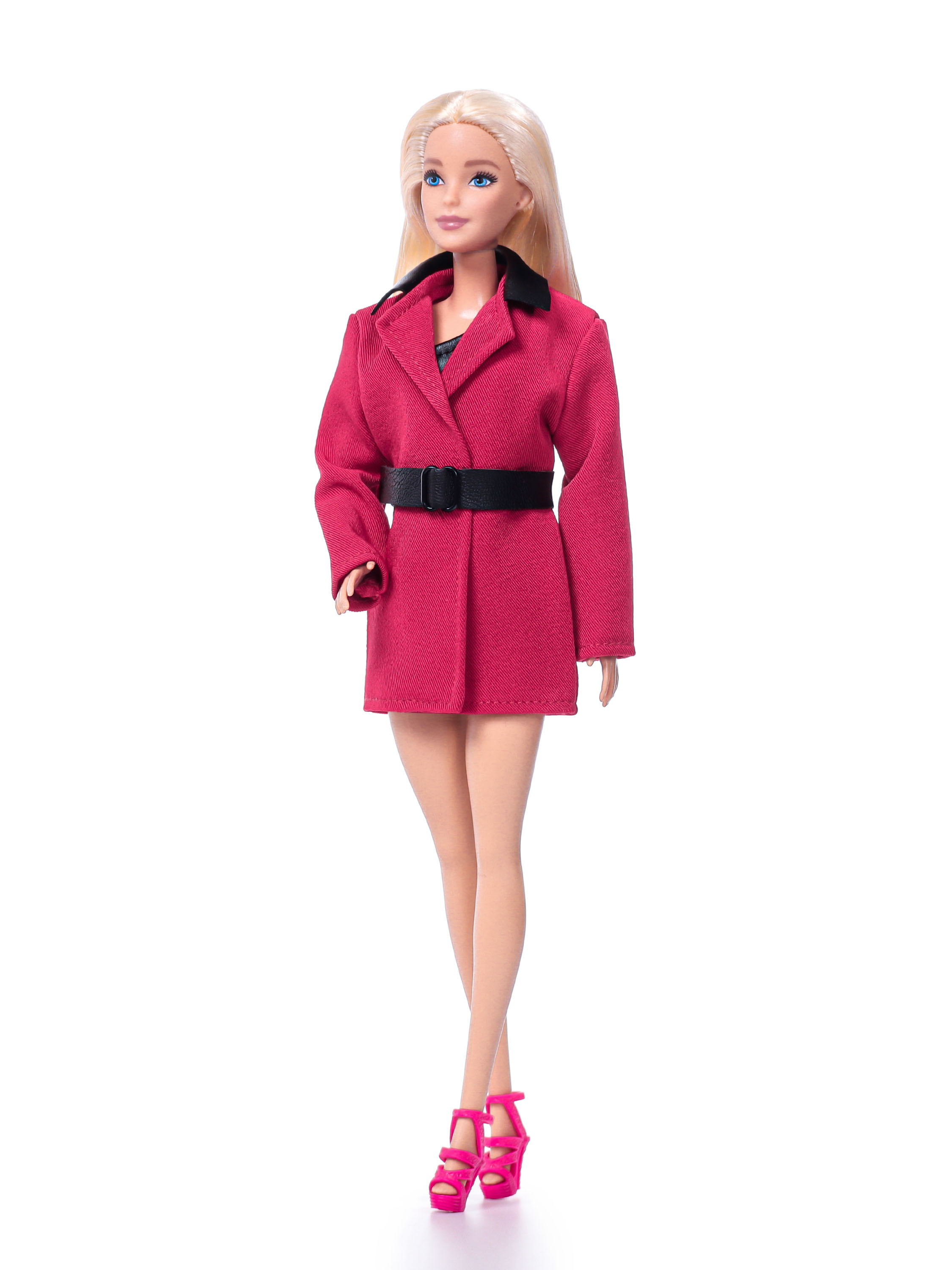 Комплект для кукол типа Barbie VIANA красный и черный 11.375.41v - фото 3