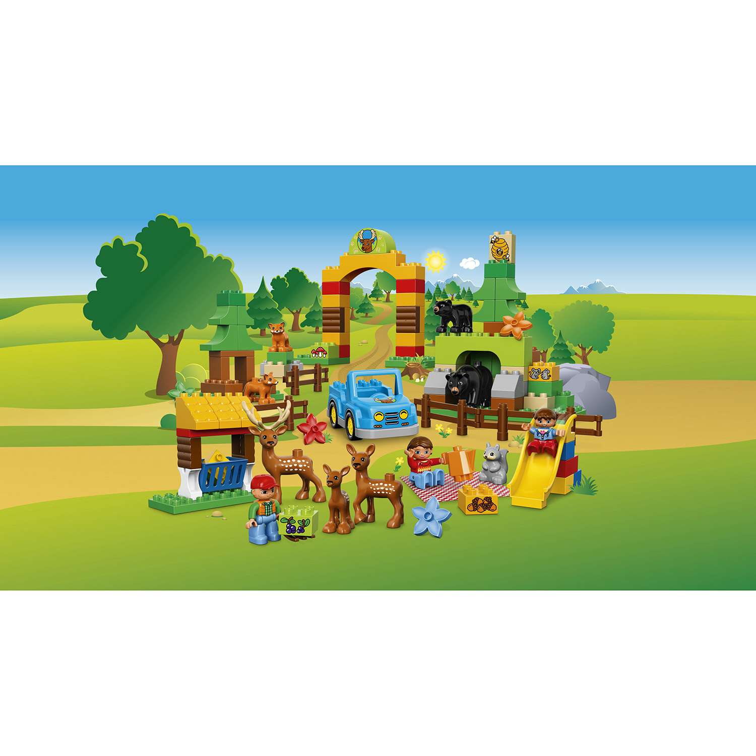 Конструктор LEGO DUPLO Town Лесной заповедник (10584) - фото 4