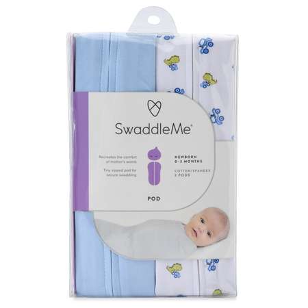 Конверт Summer Infant на молнии Swaddlepod Динозавры S 2шт