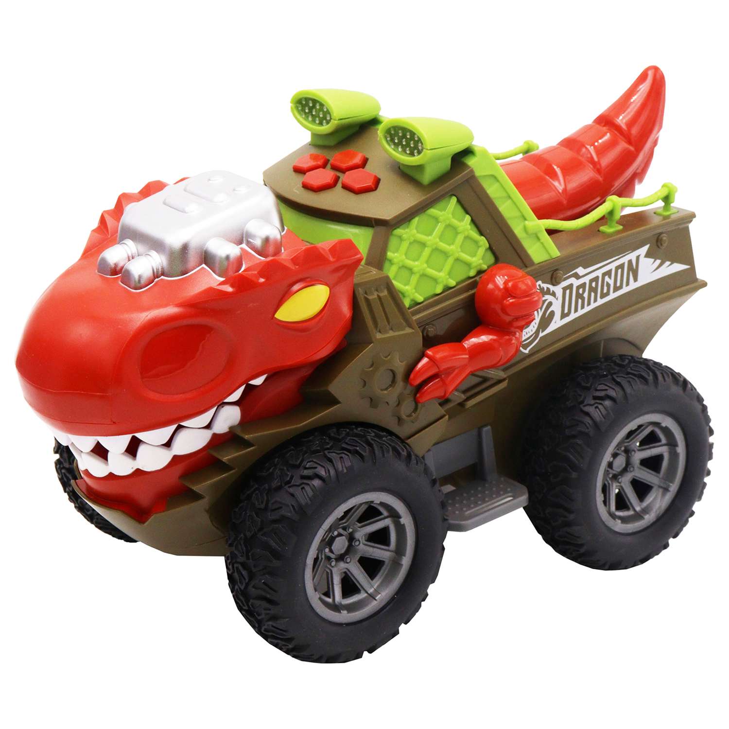 Машинка Funky Toys Тираннозавр Красный FT0735696 FT0735696 - фото 1