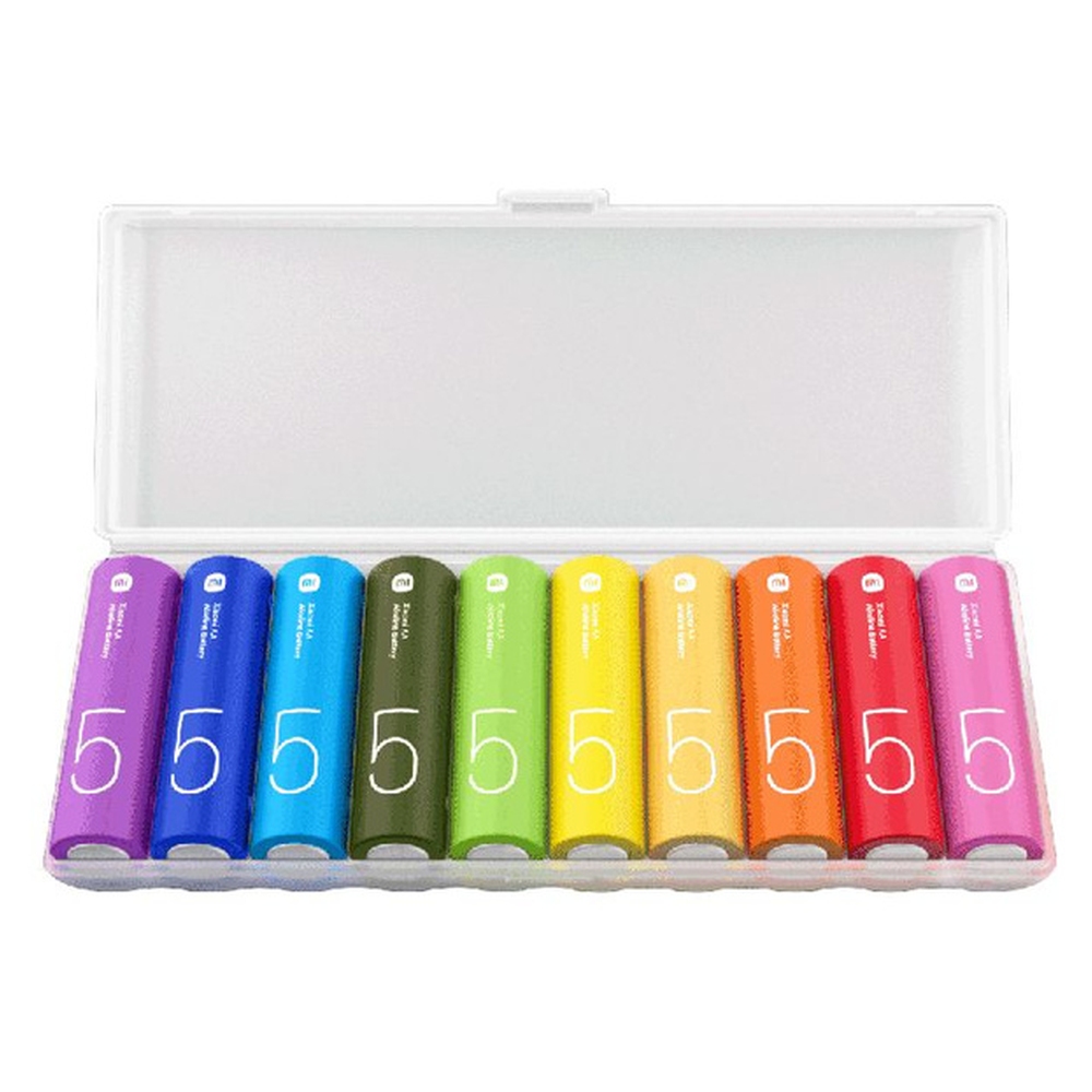 Батарейки щелочные XIAOMI AA Rainbow Batteries - фото 3