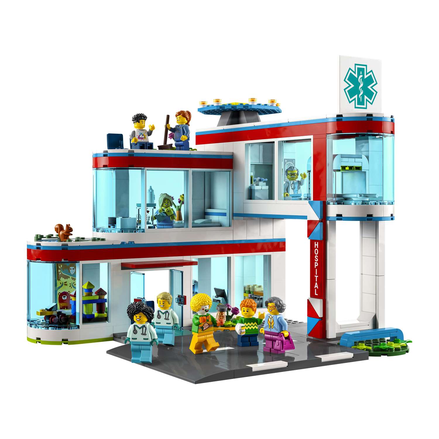 Конструктор детский LEGO City Больница 60330 - фото 6