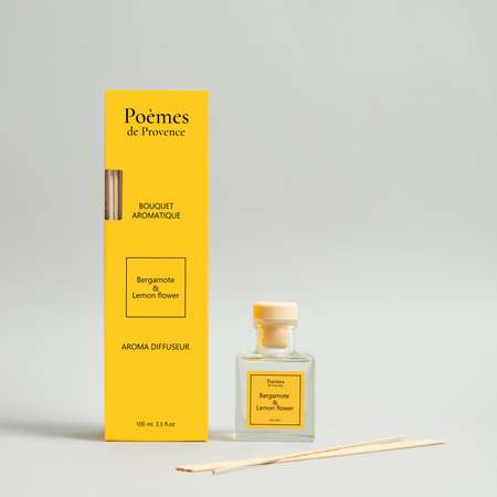Ароматический диффузор Poemes de Provence Bergamot and Lemon flower 100 мл