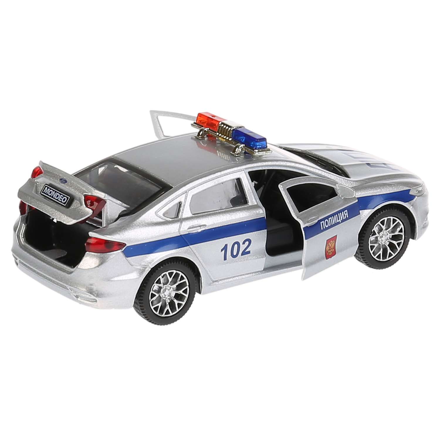 Машина Технопарк Ford Mondeo Полиция 270431 270431 - фото 4