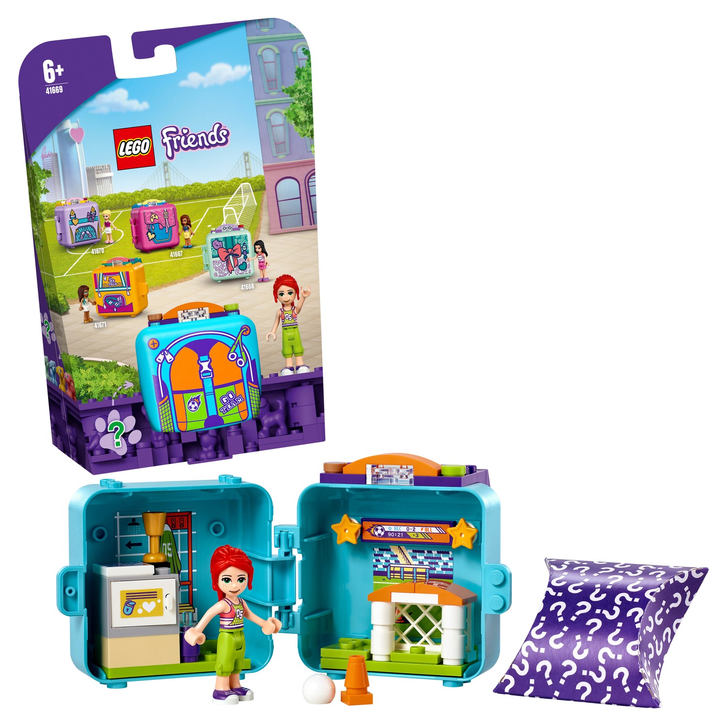 Конструктор LEGO Friends Футбольный кьюб Мии 41669 - фото 1