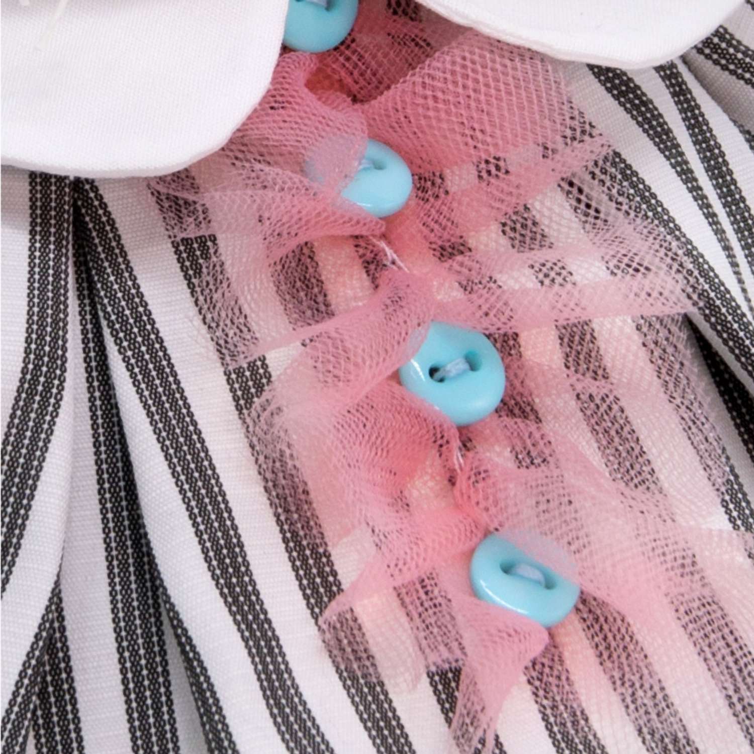 Мягкая игрушка BUDI BASA Ли-Ли baby в полосатом платье 20 см LB-108 - фото 4