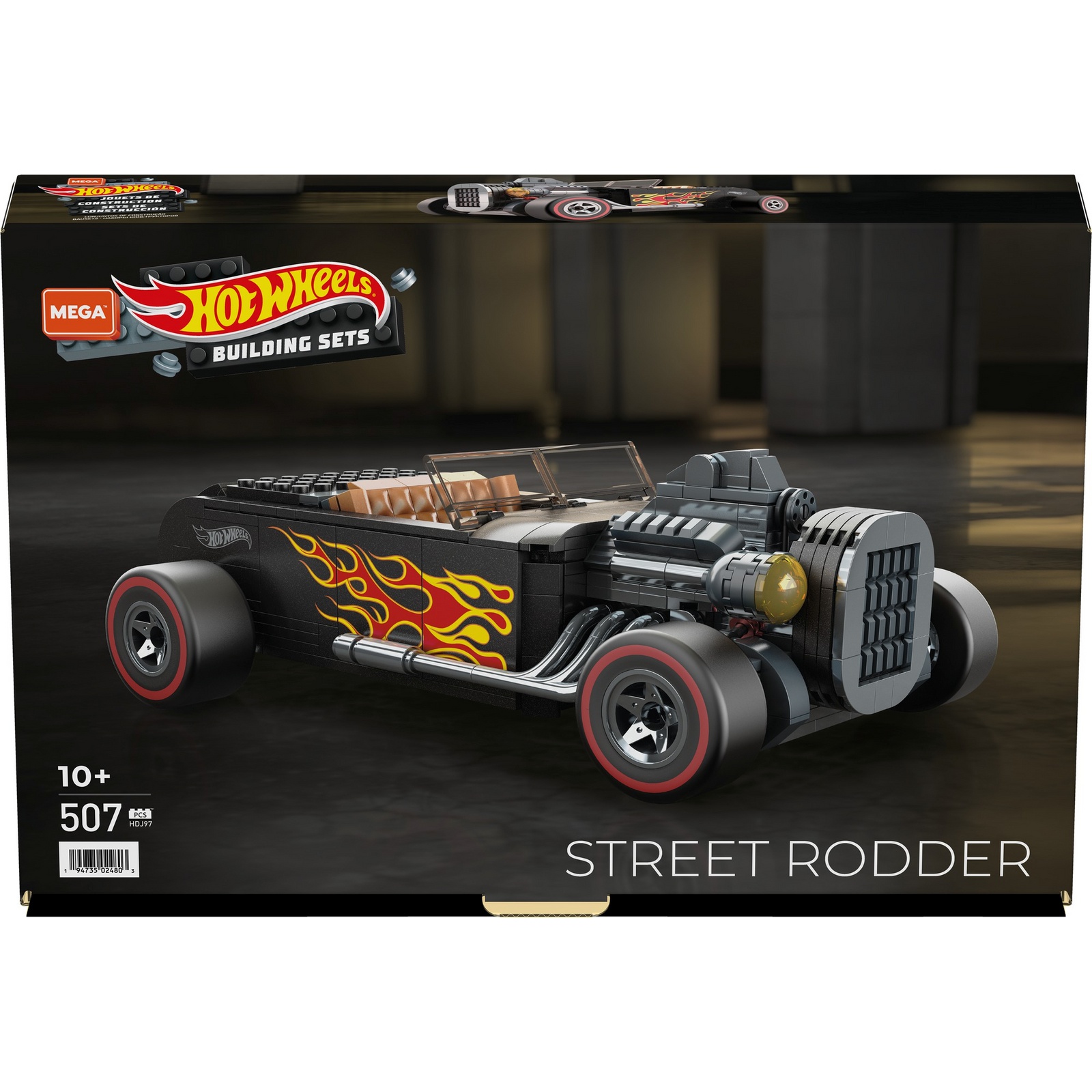 Конструктор Mega Construx Hot Wheels Уличный гонщик коллекционный HDJ97 - фото 1