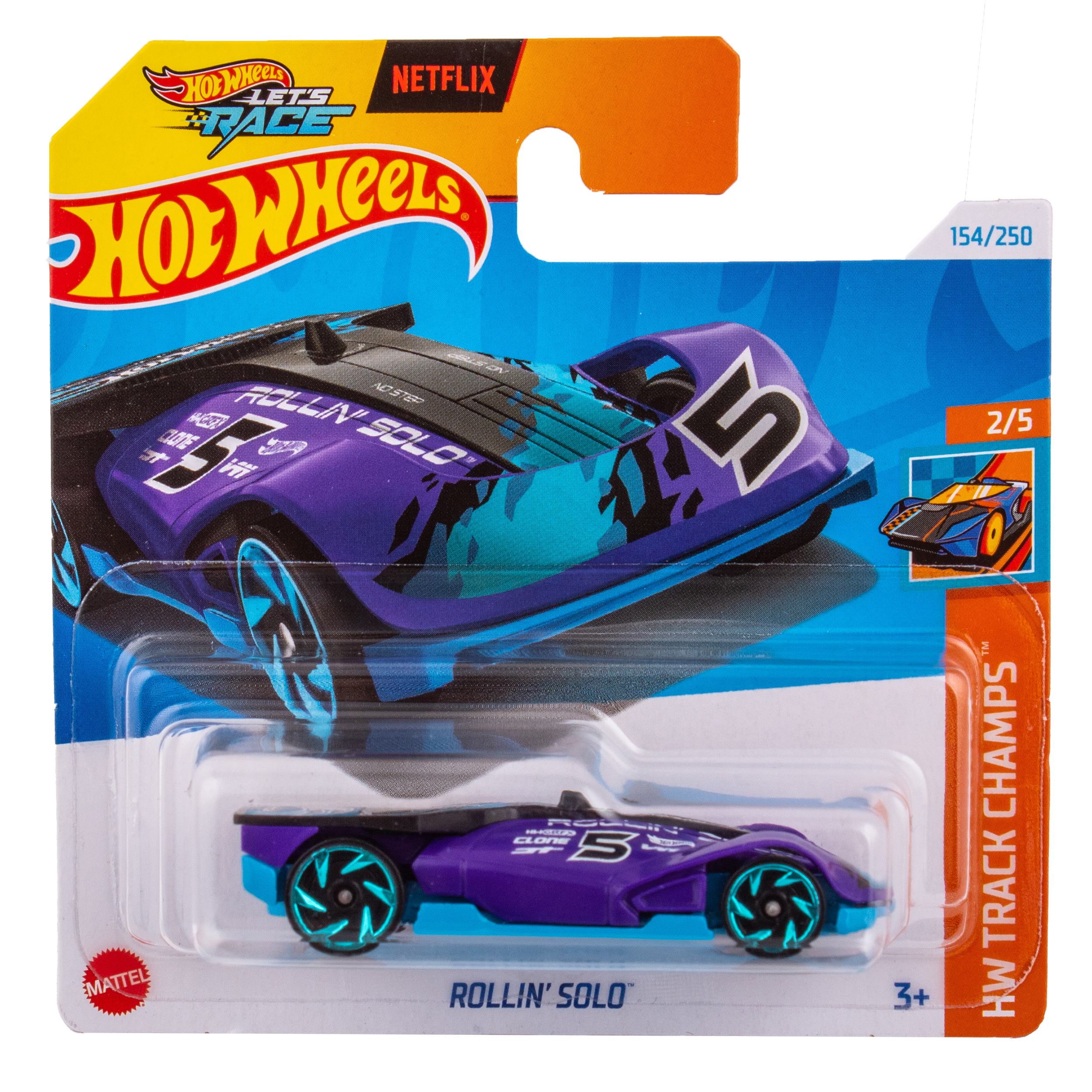 Автомобиль Hot Wheels Rollin' Solo 5785(154) - фото 1