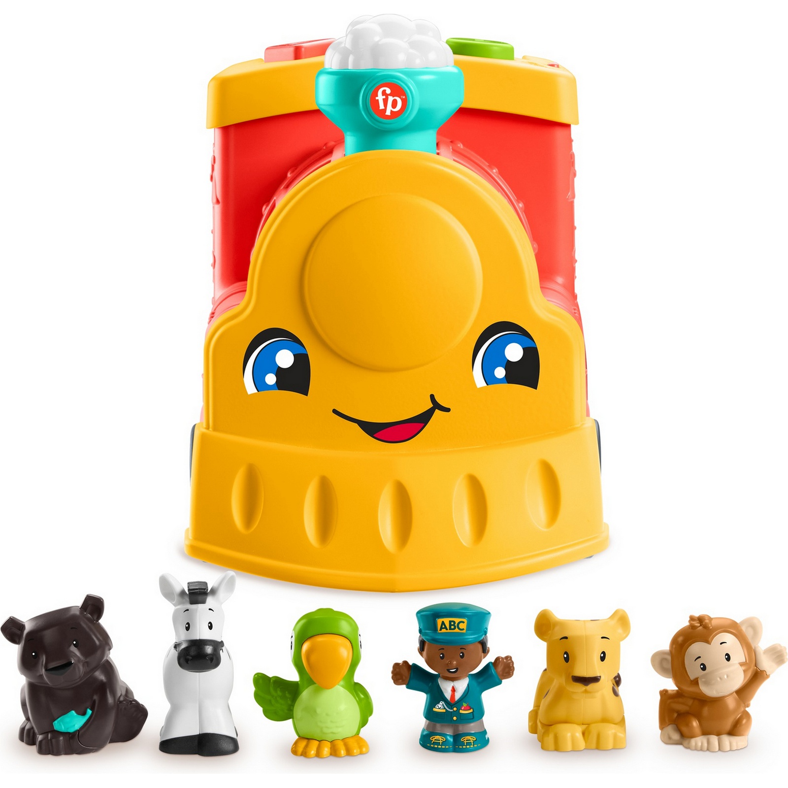 Игрушка Fisher Price Little People АБВ-экспресс с животными HHH21 - фото 7