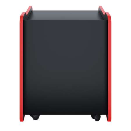 Тумба VMMGAME для игрового компьютерного стола CASE 50 BLACK RED