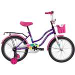 Велосипед 18 фиолетовый. NOVATRACK TETRIS