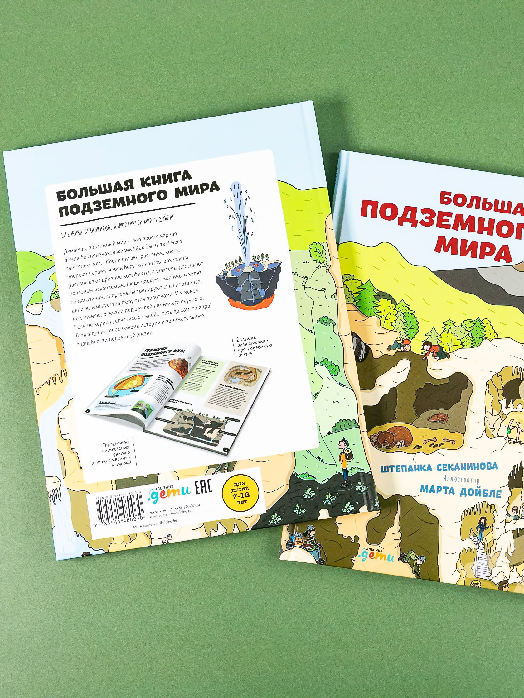 Книга Альпина. Дети Большая книга подземного мира - фото 2