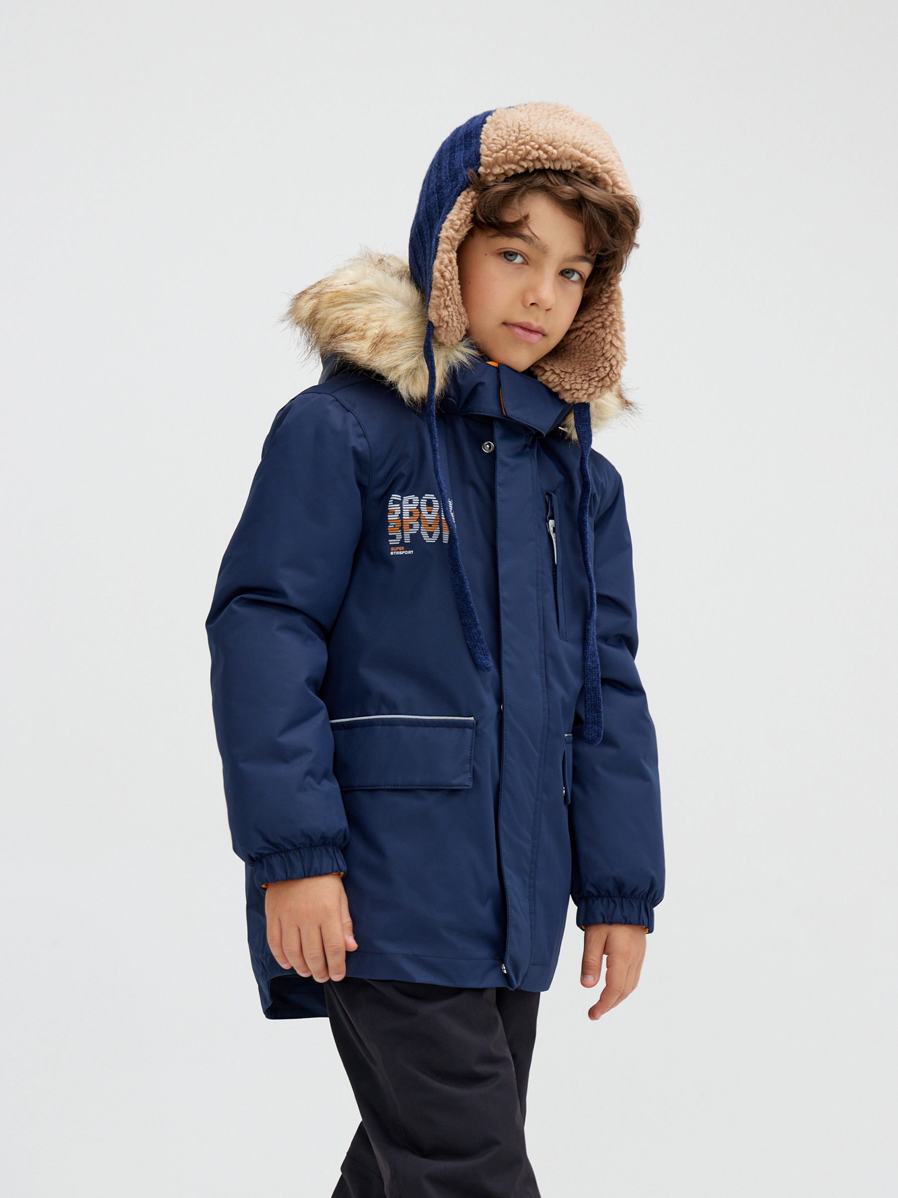 Куртка Totti Kids AW23TKB004/Куртка детская/Синий - фото 15