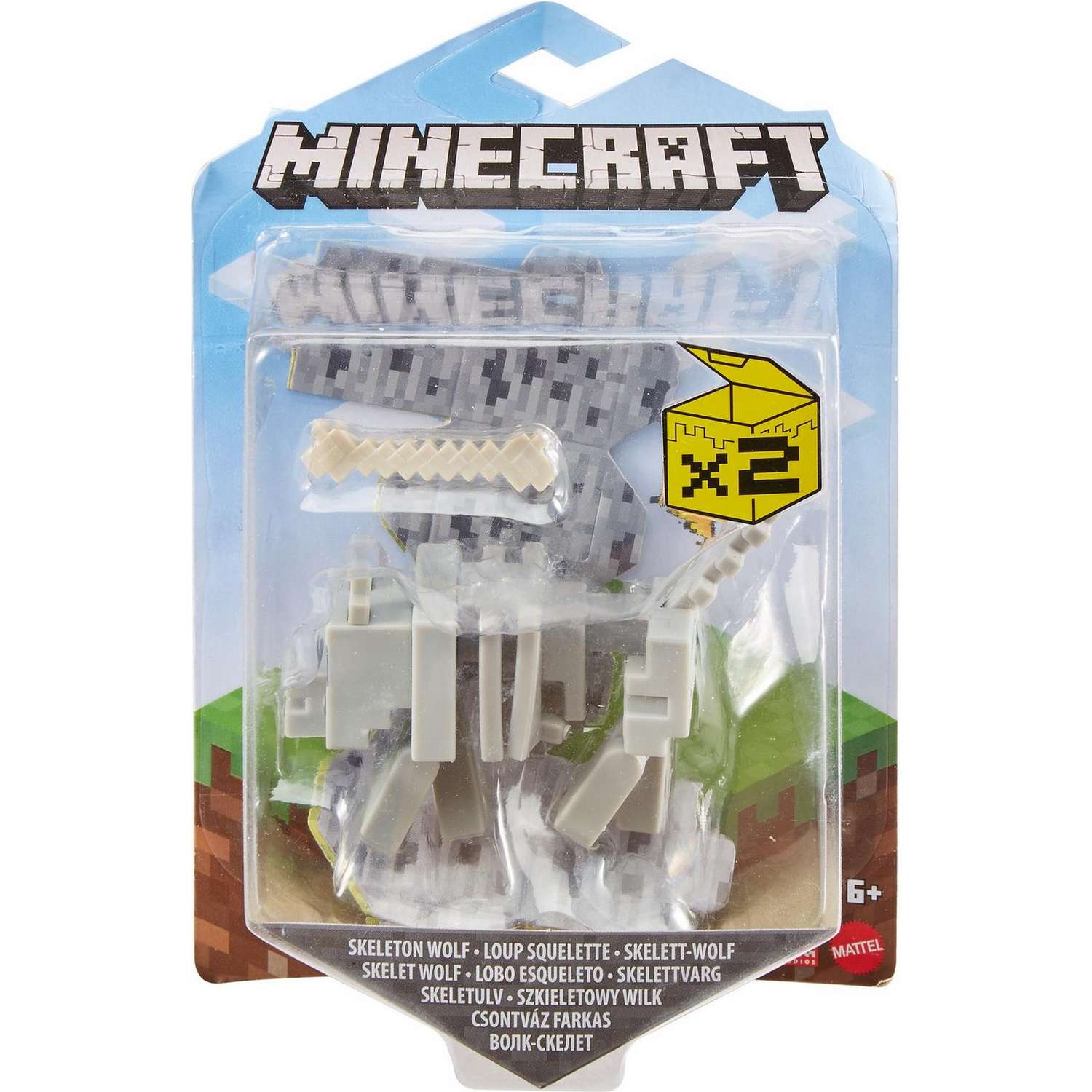 Фигурка Minecraft Волк-скелет с аксессуарами GTP15 - фото 2