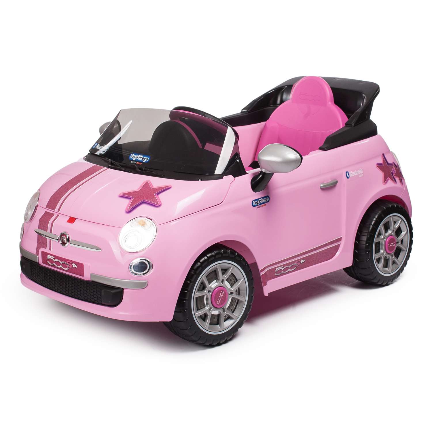 Электромобиль Peg-Perego ДУ Fiat 500 Star Розовый IGED1174 - фото 1