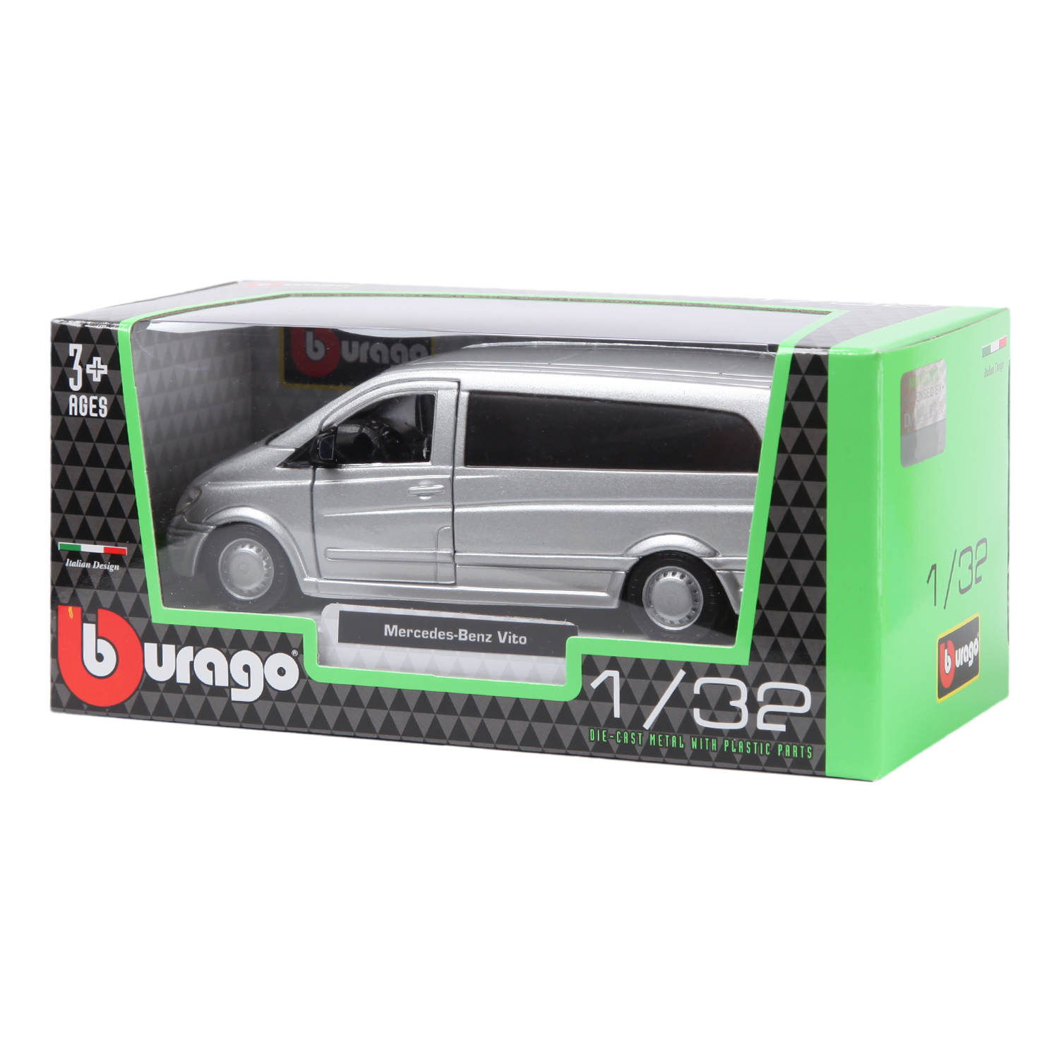 Машина BBurago 1:32 Mercedes Benz Vito 18-43028 купить по цене 399 ₽ в  интернет-магазине Детский мир